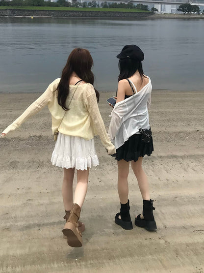 スエードライクベルトブーツサンダル