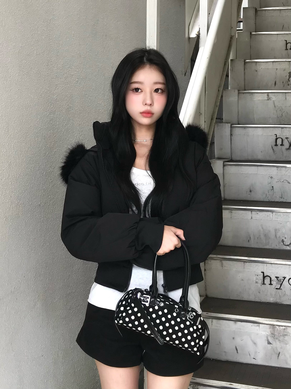 ダブルジップファータッチパデッドブルゾン – ANDOR ONLINE