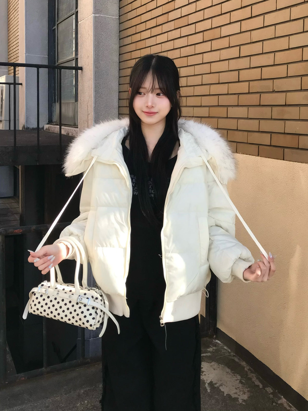 ドットミニショルダーバッグ