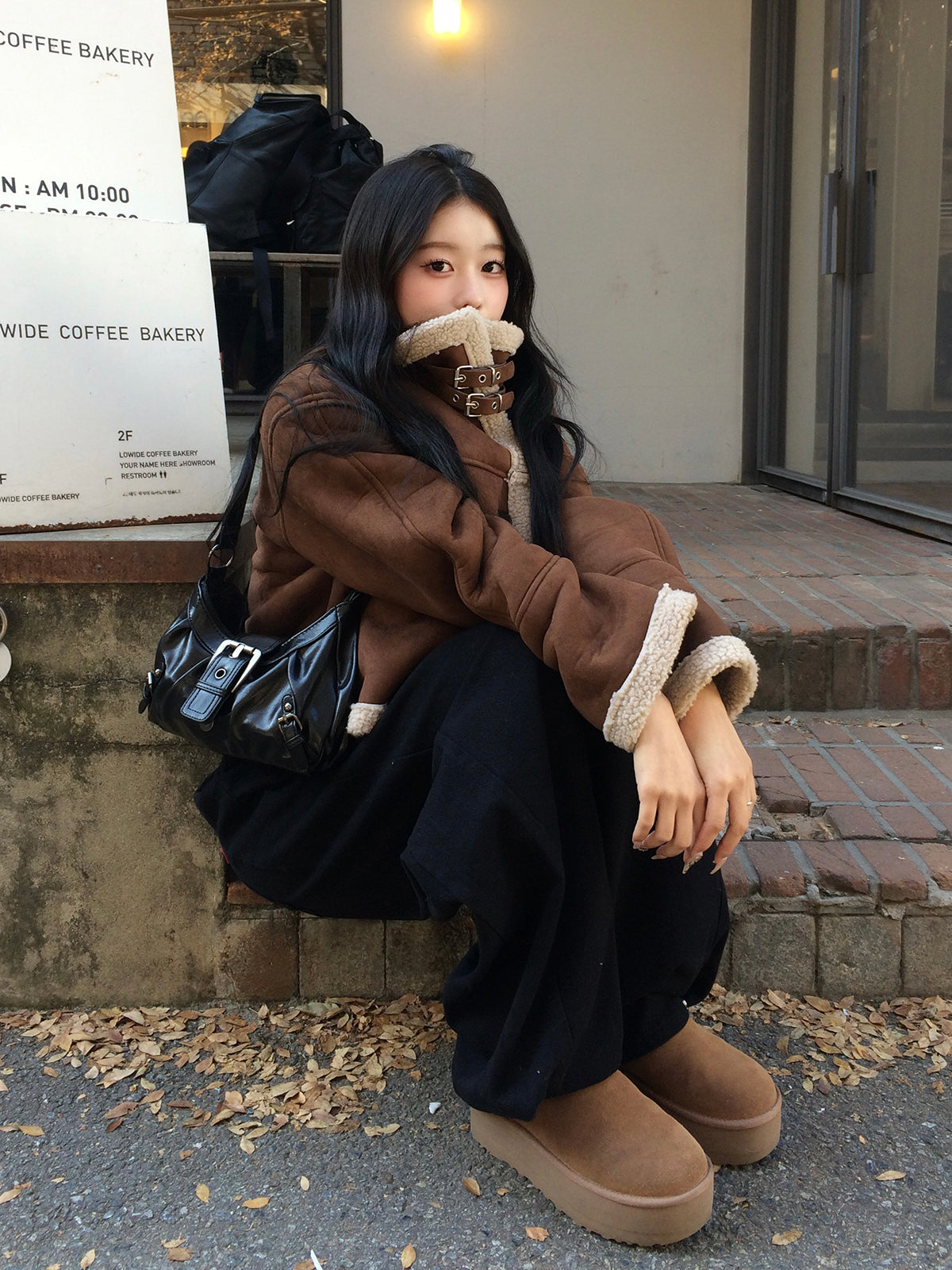 ムートンタッチバックルコート – ANDOR ONLINE