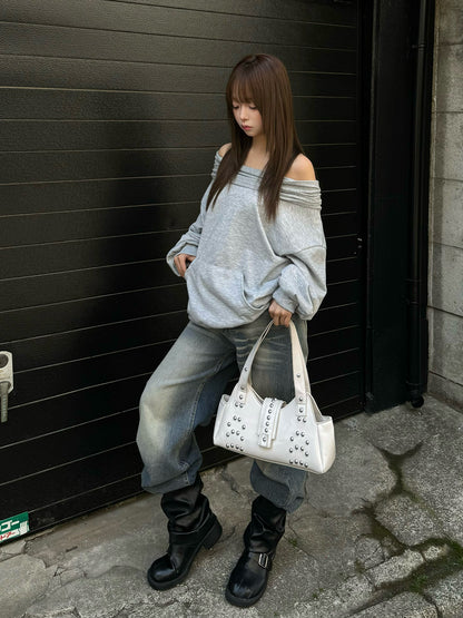 2WAYスウェットパーカー