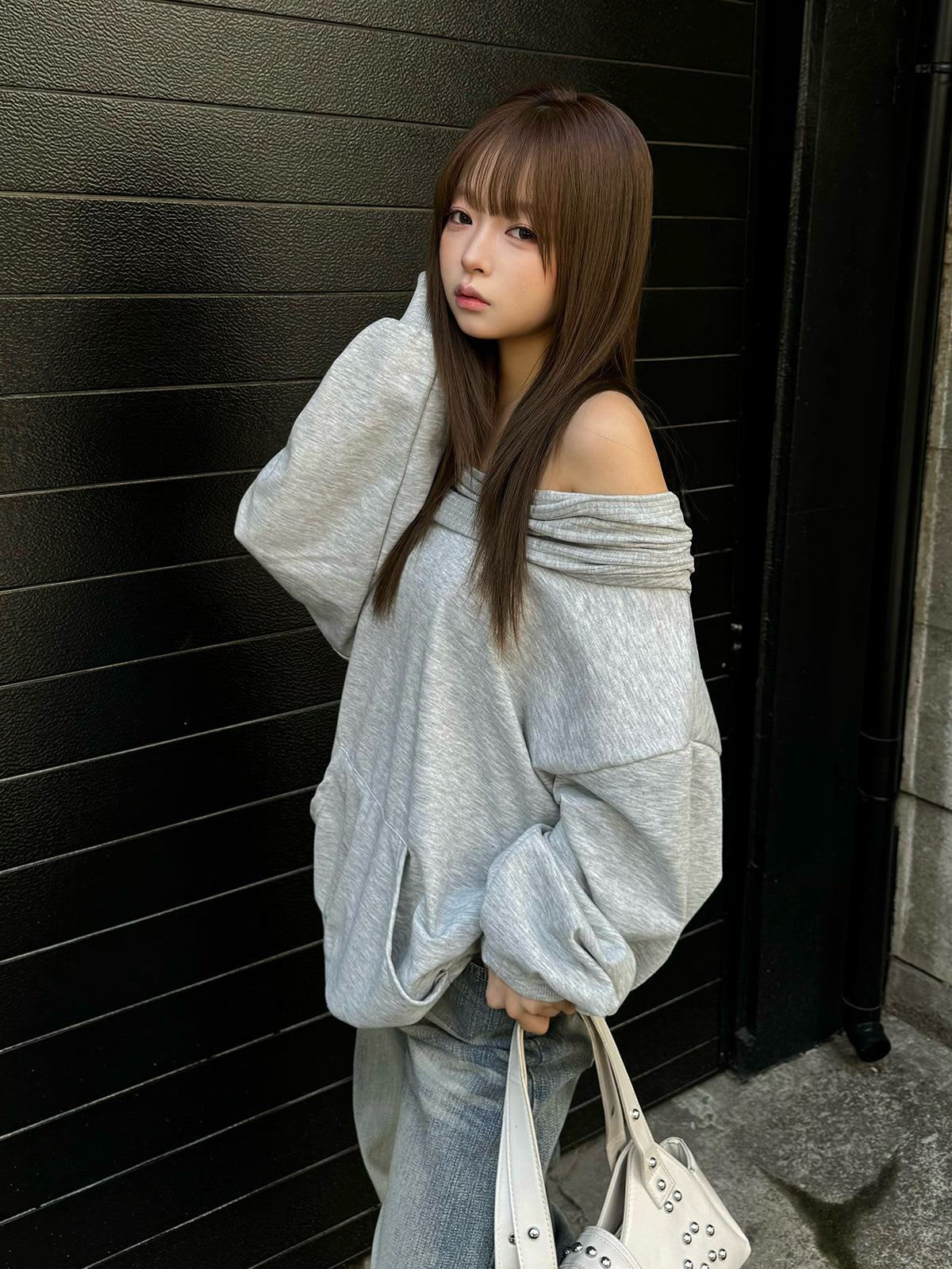 2WAYスウェットパーカー