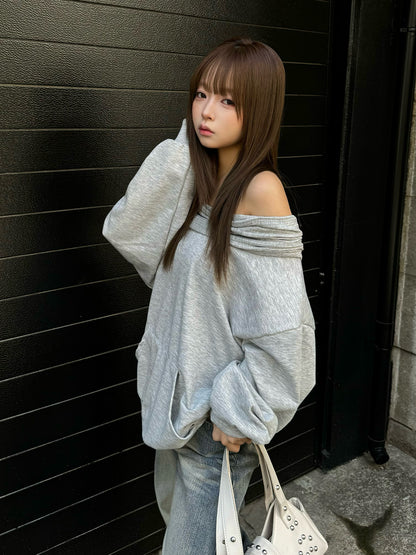 2WAYスウェットパーカー