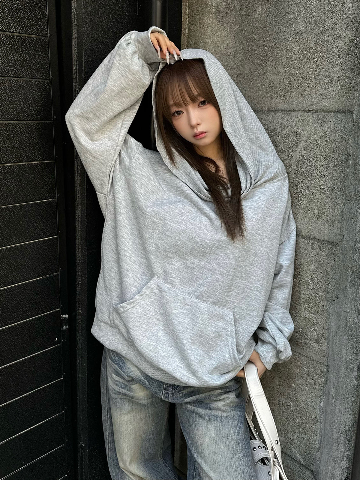 2WAYスウェットパーカー