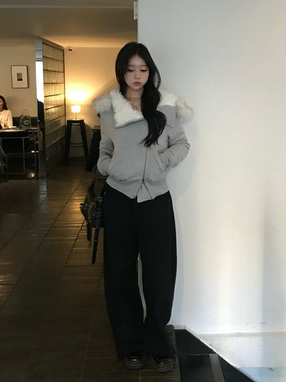 ファータッチフーディーライダースジャケット