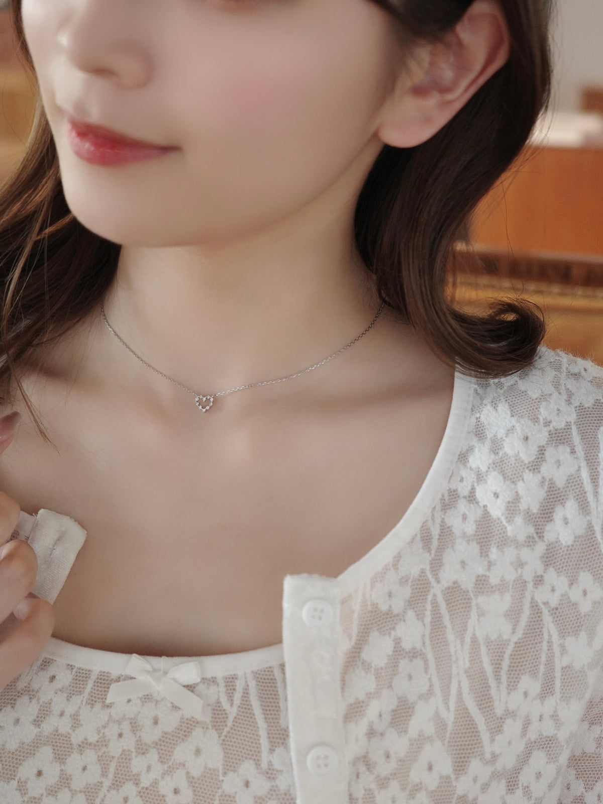 ビジューハートネックレス – ANDOR ONLINE