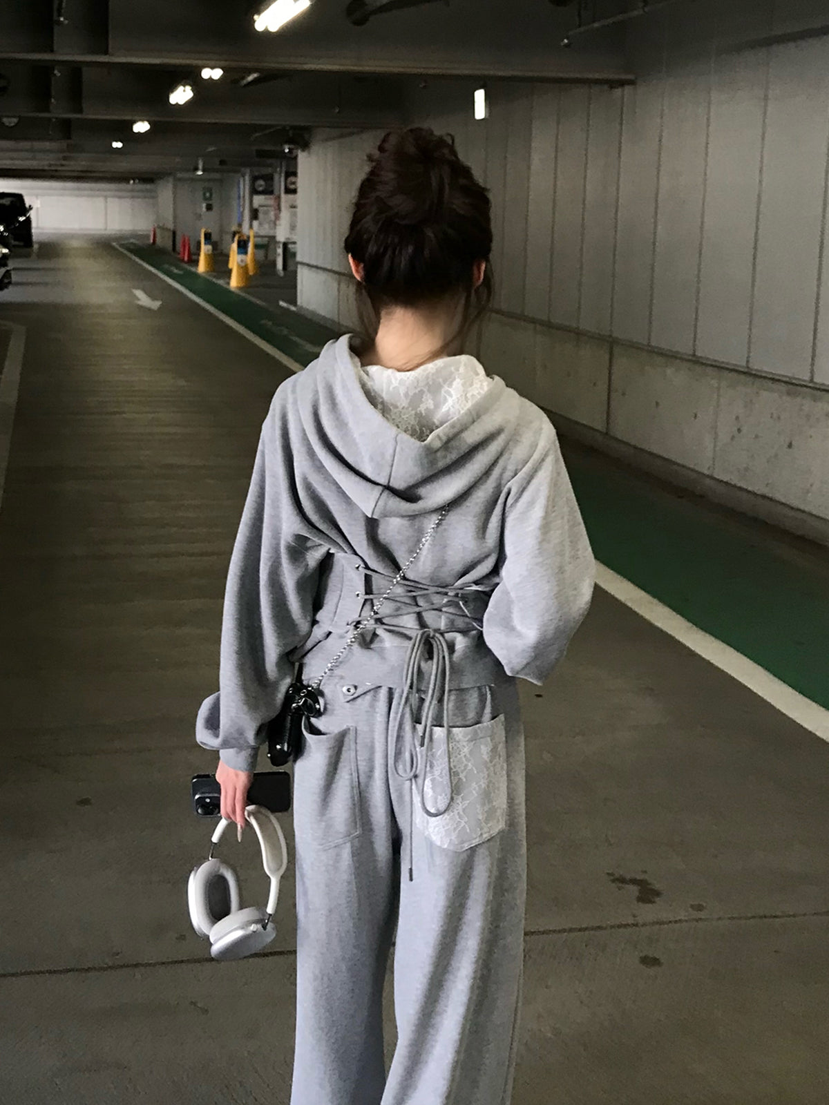 アソートデザインロゴスウェットセットアップ