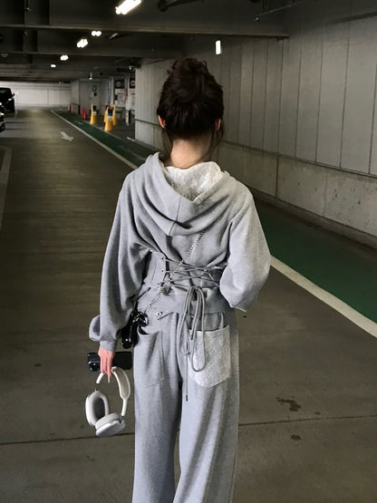 アソートデザインロゴスウェットセットアップ