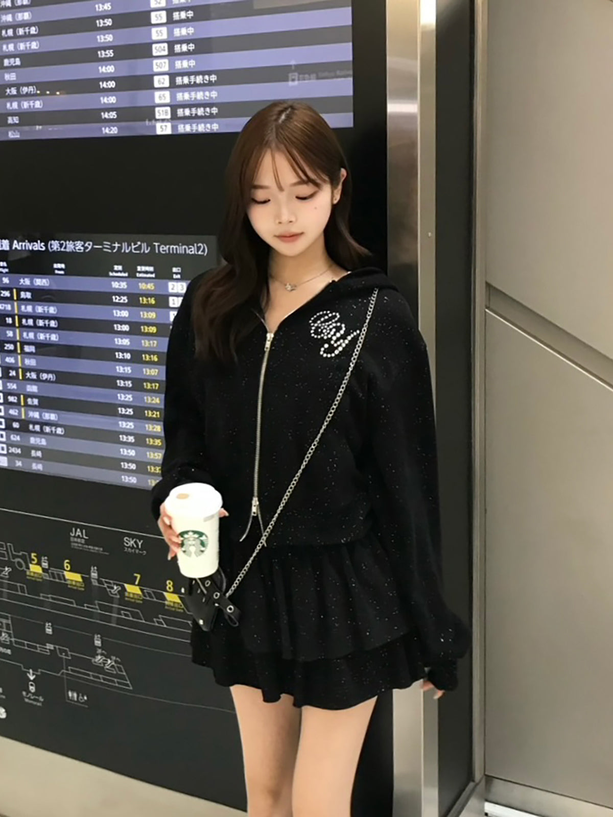 ラメロゴスウェットセットアップ