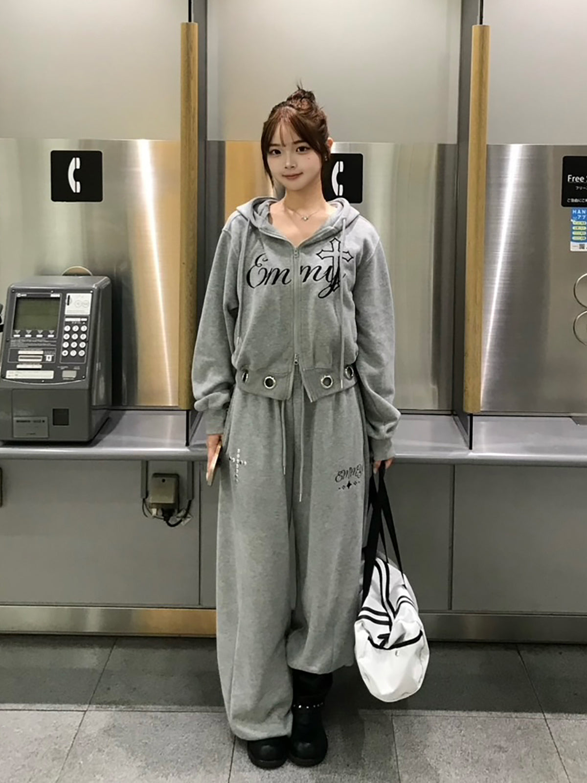 ロゴスウェットセットアップ