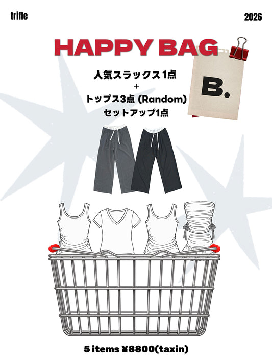 SUMMER HAPPY BAG B／SLACKS SET