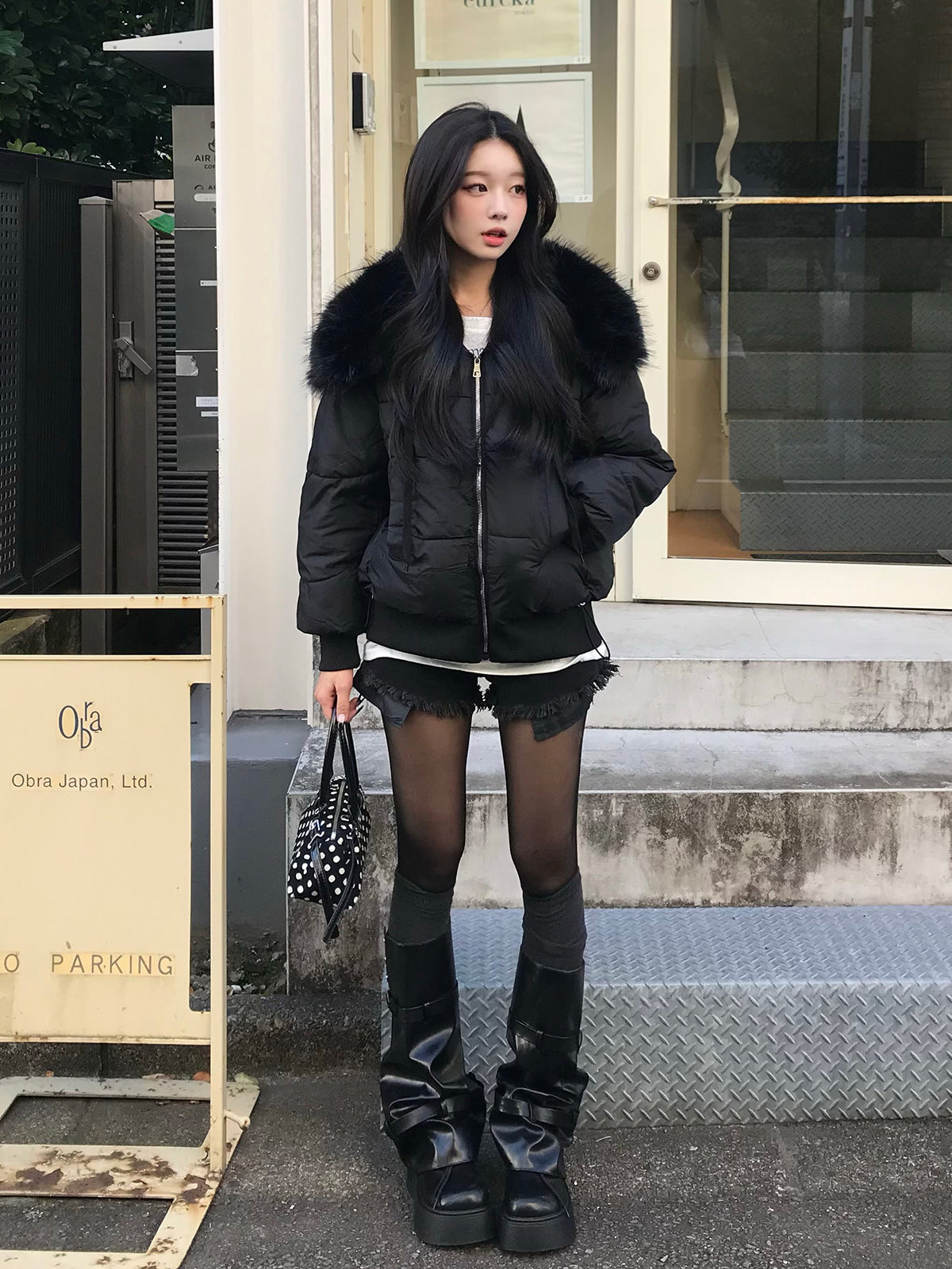 emmy アウター ビッグカラーファータッチブルゾン – ANDOR ONLINE