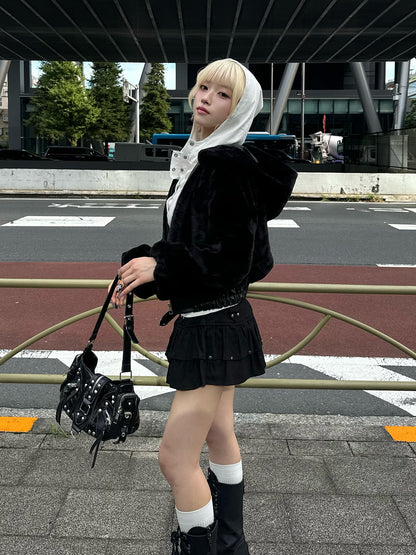 ファータッチフーディーブルゾン