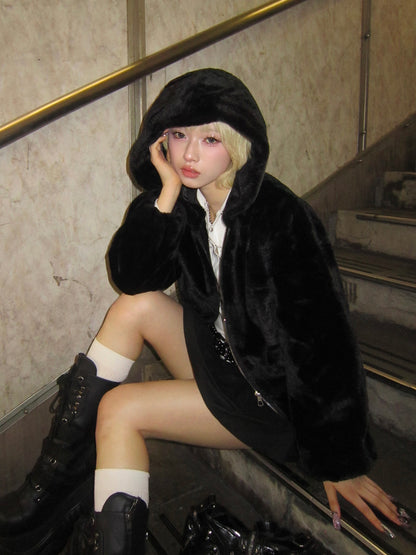 ファータッチフーディーブルゾン