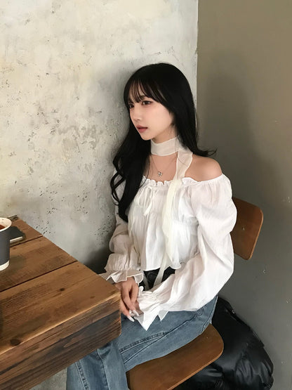 2/27★Photo Candice Sleeve Frill Blouse