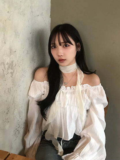 2/27★Photo Candice Sleeve Frill Blouse