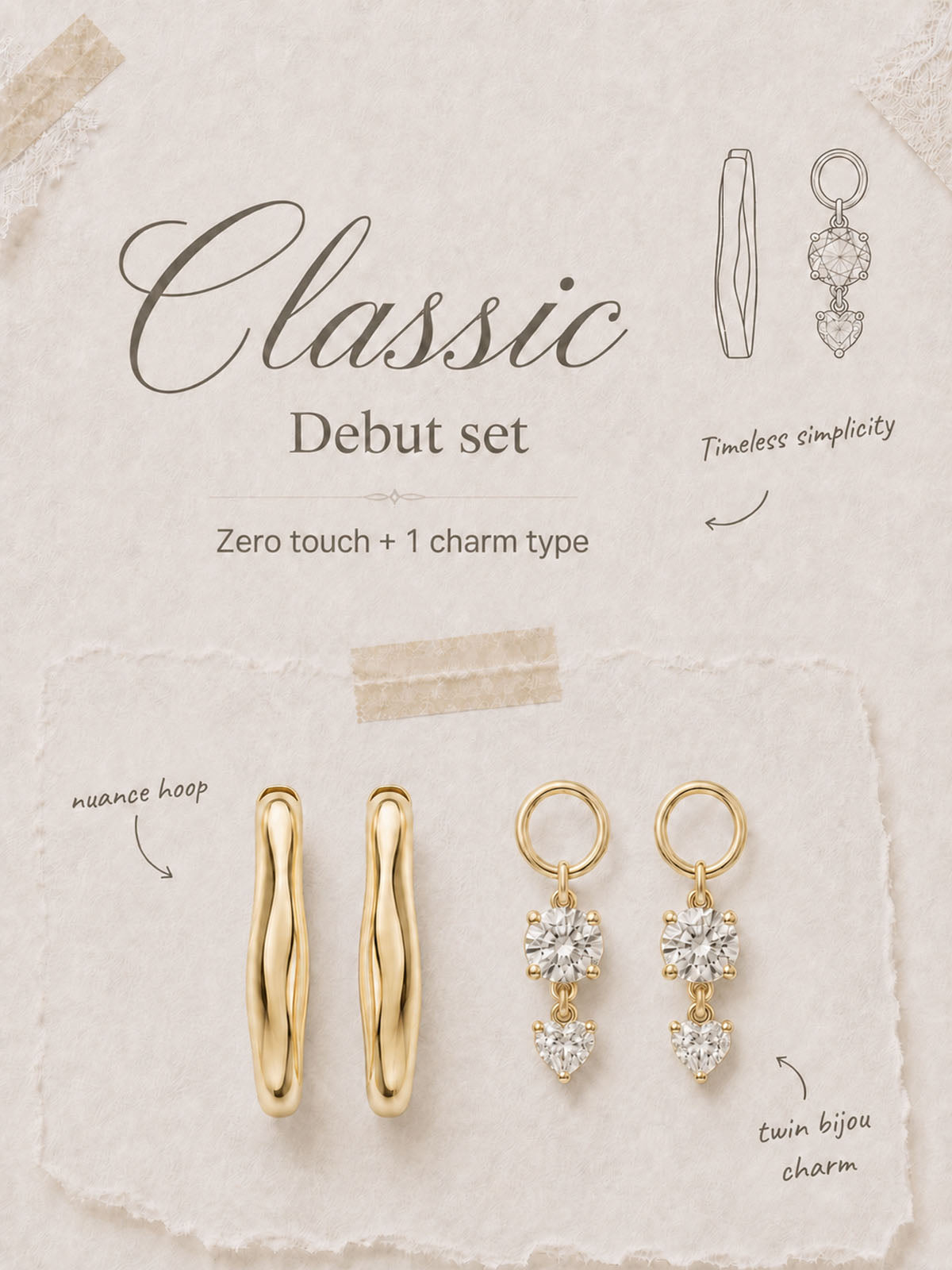 zero touch Debut Classic Set